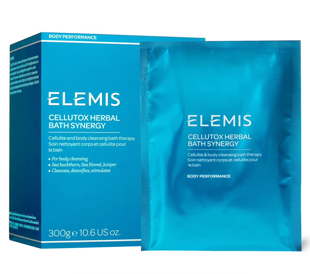 ELEMIS Cellutox Herbal Bath Synergy Detox Bath Soak (10x1oz Sachets)-New In Box